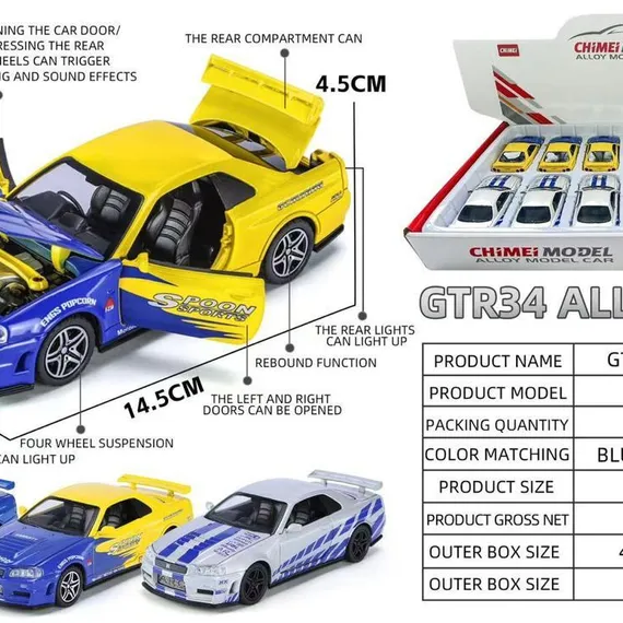 Nissan Skyline GTR34 M266 A4473