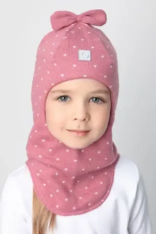 шапка  для девочки  КВ 20315/ш/брусника
