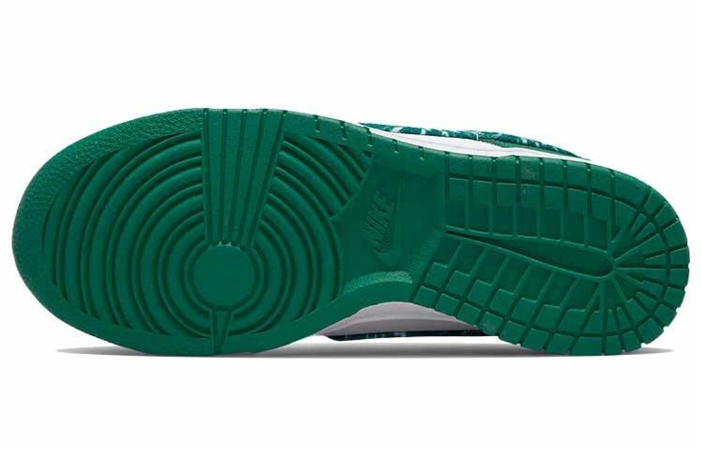 Кроссовки Nike Dunk Low Ess "Green Paisley" (Женская размерная сетка)