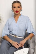 Блуза Люция (голубая) Б14289-45М LT Collection