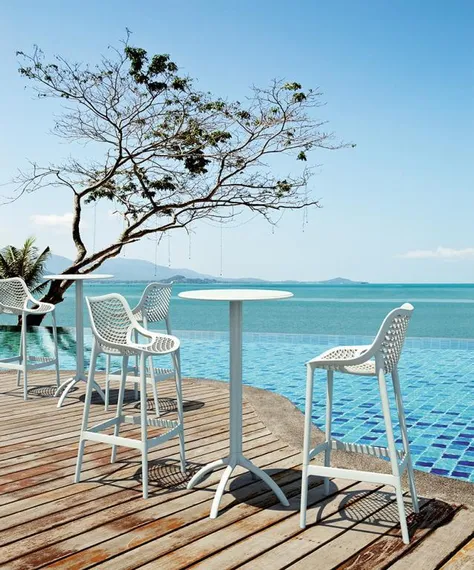 Барный стул Air белый