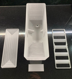 Увеличенный контейнер для сливок кофемашины LE 307 старого образца