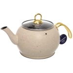 Чайник двойной турецкий 1,2+2л «Vicalina» бежевый VL-AA02