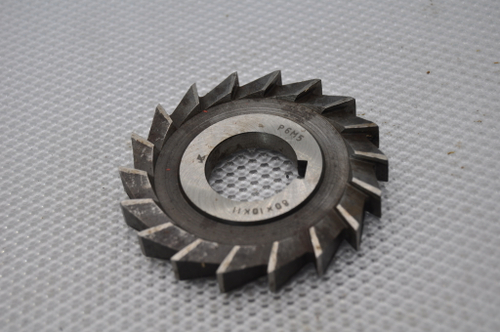 Фреза 3-хсторонняя 80х10х27 KII Р6М5 z=18 прямозубая