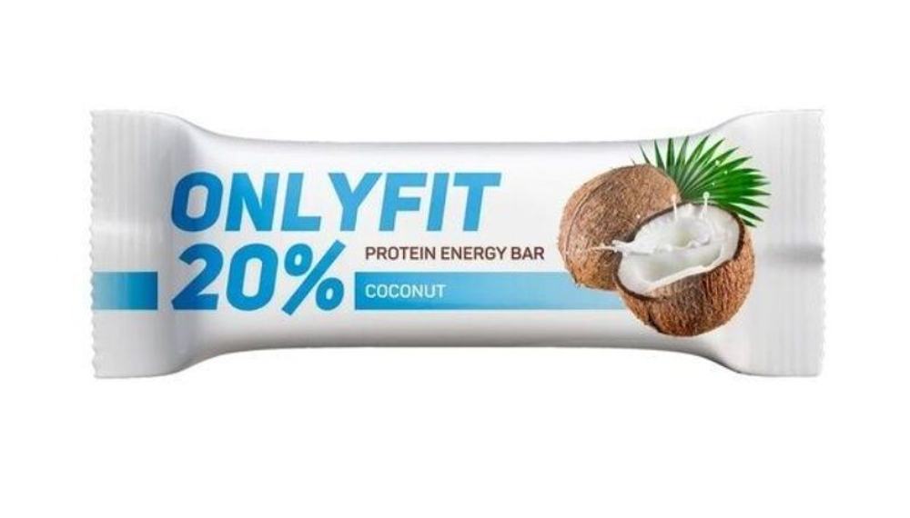 Батончик ОнлиФит Протеин 20% глазир. кокос 40 гр.