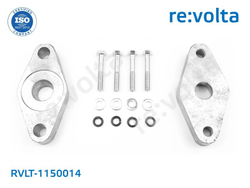 Проставки задних амортизаторов для автомобилей Ford, Mazda, Volvo / 20 мм / RVLT-1150014