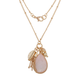 Колье Fiore Luna ROSE QUARTZ LN5125 R/RG