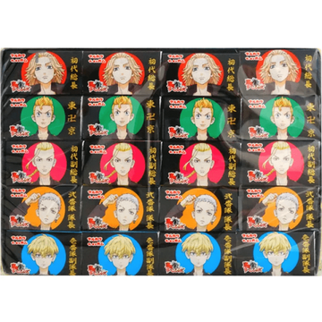 Жевательная резинка Marukawa, Tokyo Revengers, Токийские мстители, со вкусом напитков, 5 г (Япония)