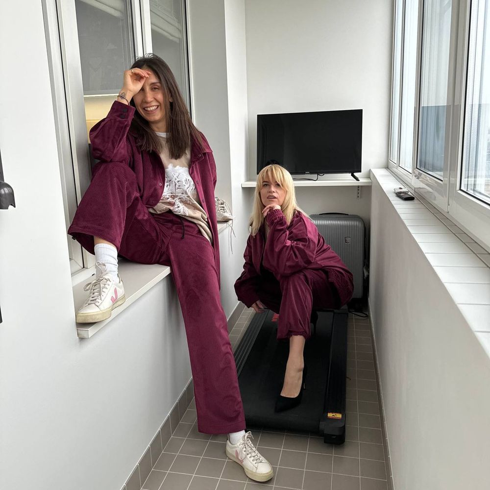 Брюки Смерч вельветовые #6 бордовые