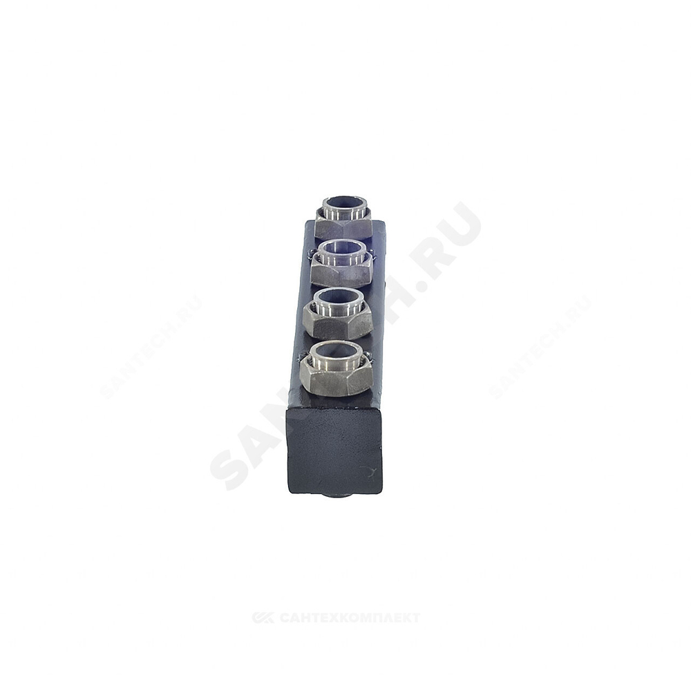 Коллектор котельной сталь до 360 кВт 1 1/2" ВР на 2 контура 1 1/2" нак/г м/о 125мм Дублер KK-40F ASKON 40F/125/40/2D