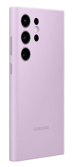Чехол - накладка Samsung Galaxy S23 Ultra Silicone Case - Lavender