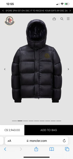 Пуховик-Жилет Moncler Cyclone