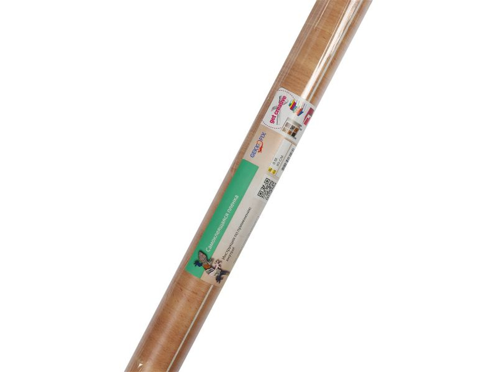 Пленка самоклеющаяся "GEKKOFIX" бук 0,9*2м