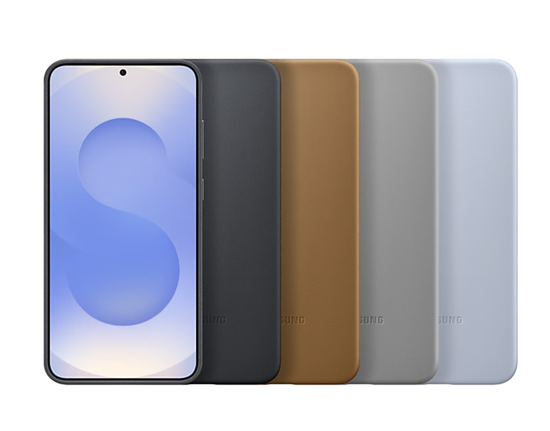 Чехол Kindsuit ( кожа) для Galaxy S25+ , серый