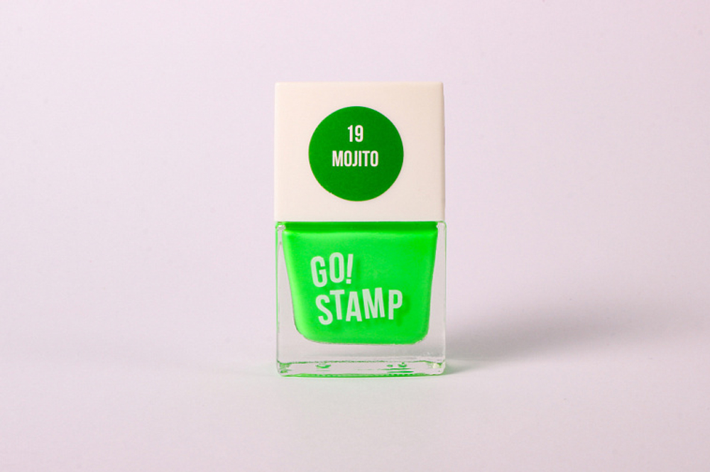 Лак для стемпинга Go Stamp 19 Mojito