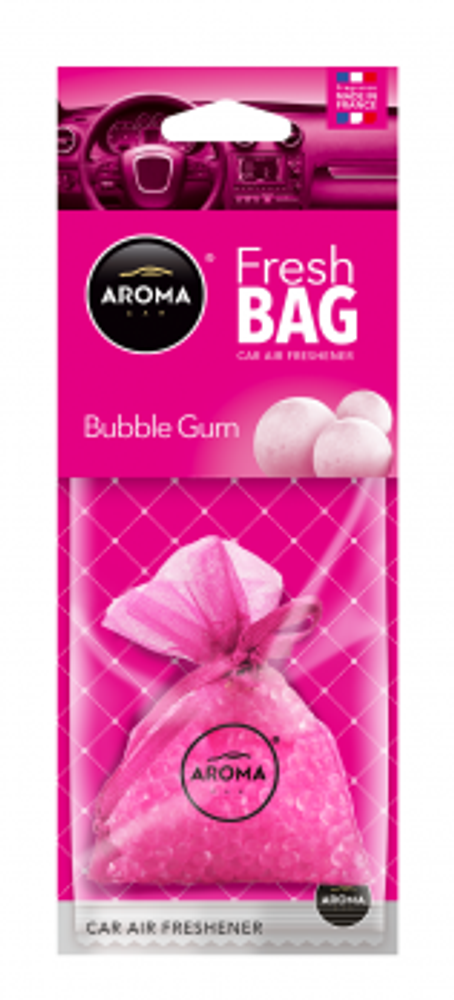 AROMA CAR FRESH BAG Ароматизатор воздуха мешочек Bubble Gum