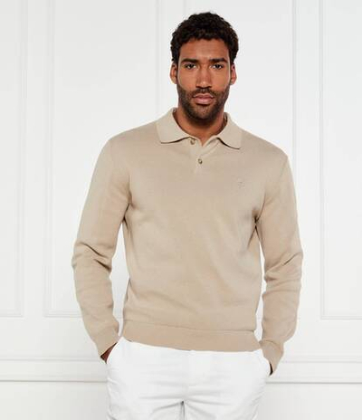 Поло C-Baltazar BOSS BLACK - бежевый(50531600)