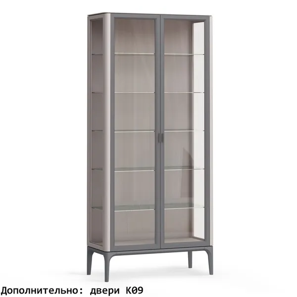 Витрина стеклянная большая