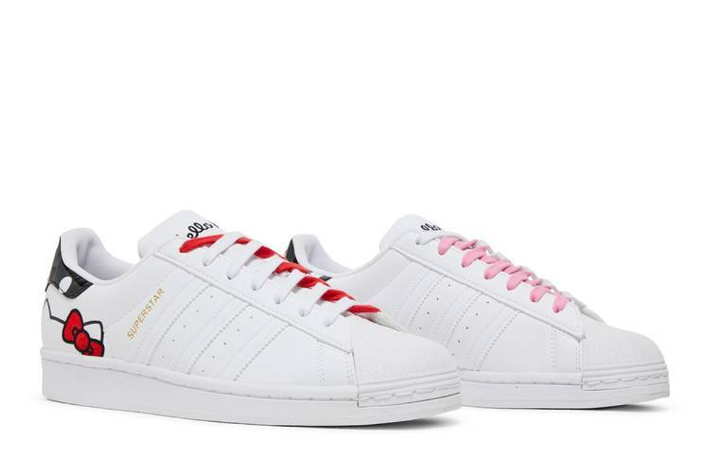 Кроссовки Hello Kitty X Adidas Originals Superstar (Женская размерная сетка)