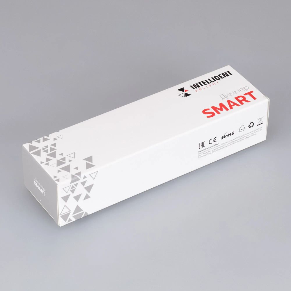 INTELLIGENT ARLIGHT Диммер SMART-PWM-102-72-CDW-SUF (12-36V, 2x5A, TUYA BLE, 2.4G) (IARL, IP20 Пластик, 5 лет) 038183