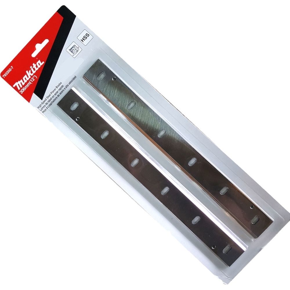 Ножи односторонние затачиваемые 2 шт. (306 мм) для рейсмуса 2012NB Makita 793350-7