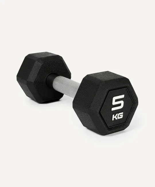 Гантель обрезиненная STARFIT DB-301 PRO 5 кг