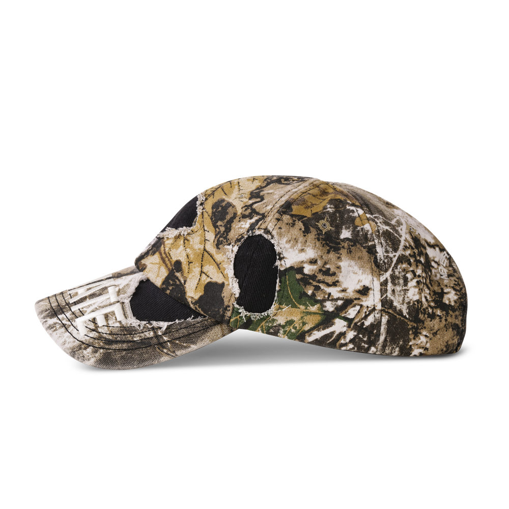 "PRIVATE" DOUBLE-LAYER CAMO CAP