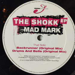 Винтажная виниловая пластинка LP Mad Mark The Shokk EP (Швейцария 2008) 45 RPM