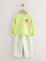 Толстовка и брюки в комплекте для девочки Next E55-735, Саталовый