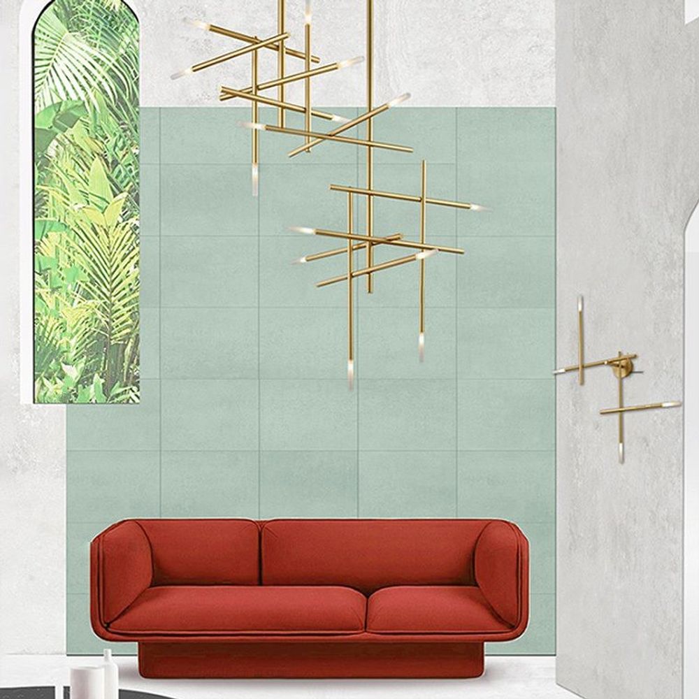 Настенное Бра Traverse Wall Gold H83 By Imperiumloft