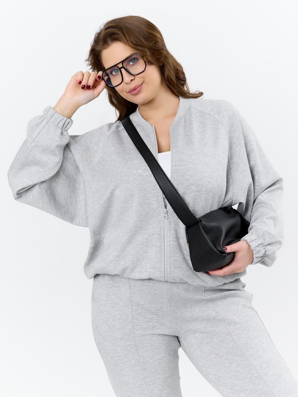 Бомбер Нео-1 Виотекс СЕРЫЙ МЕЛАНЖ