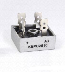 Мост диодный KBPC-2510 (MB2510) Mic 25А.1000В.50Гц.корпус BR-25 432100.1016