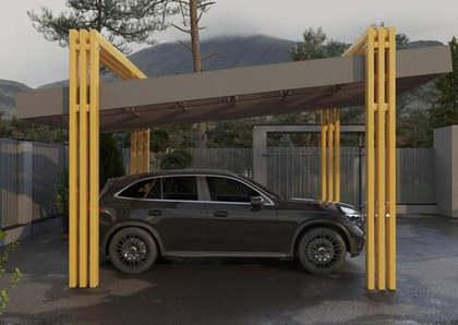 Автонавес с летящей крышей SK00305