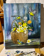 Картина «Весна» | Холст, масло 40х50 см | Художница Ефимова Ольга