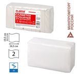 Салфетки косметические для диспенсера (Система N4) LAIMA PREMIUM, комплект 5 пачек по 200 шт., 2-слойные, 19,5х16,5 см, белые, 112510