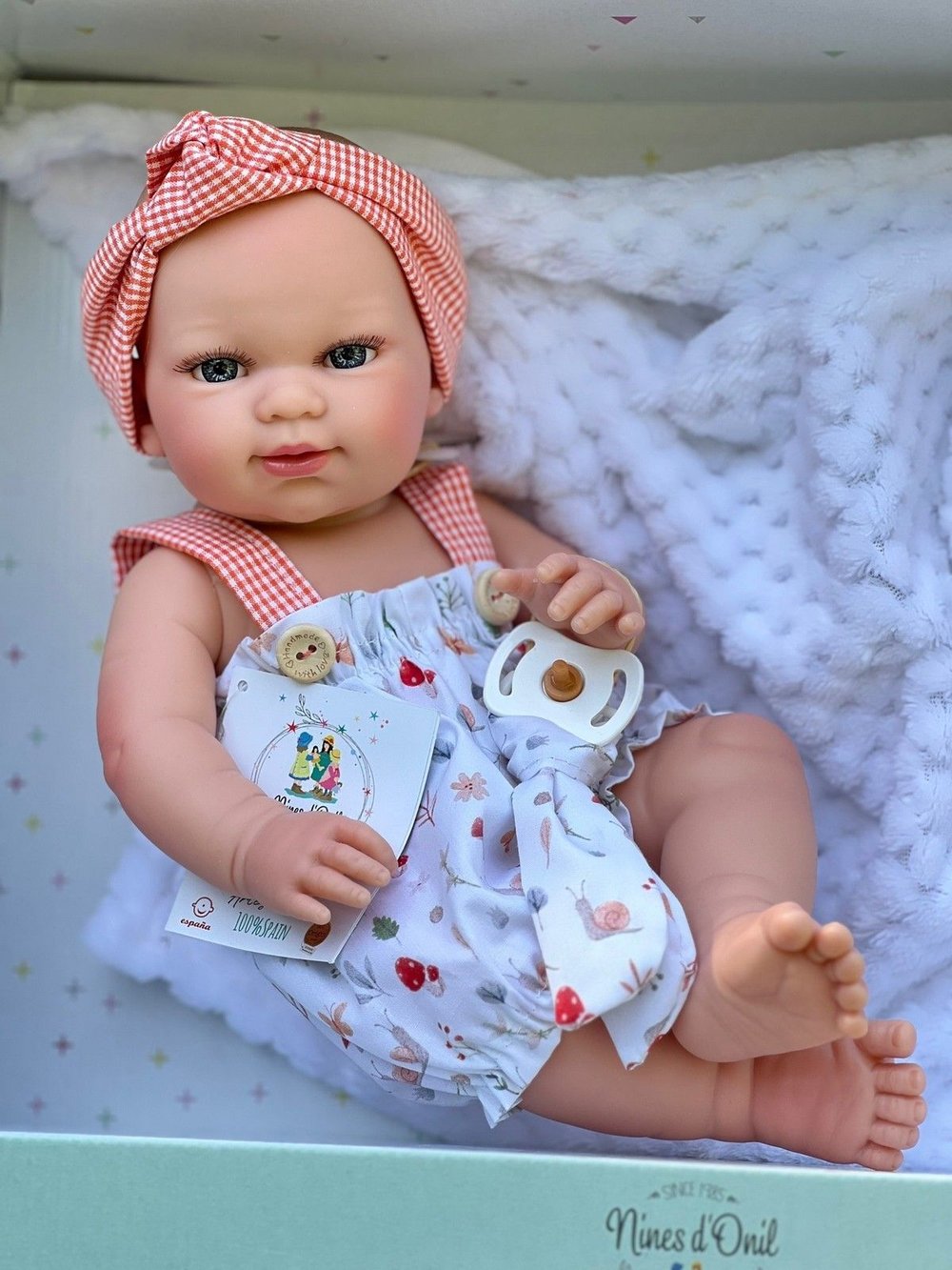 Кукла Nines виниловая 37см Recien Nacido (1412)