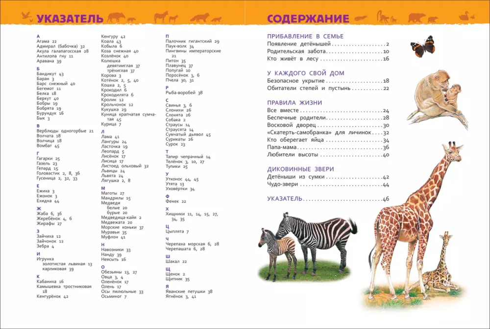 Детеныши животных (Энциклопедия для детского сада)