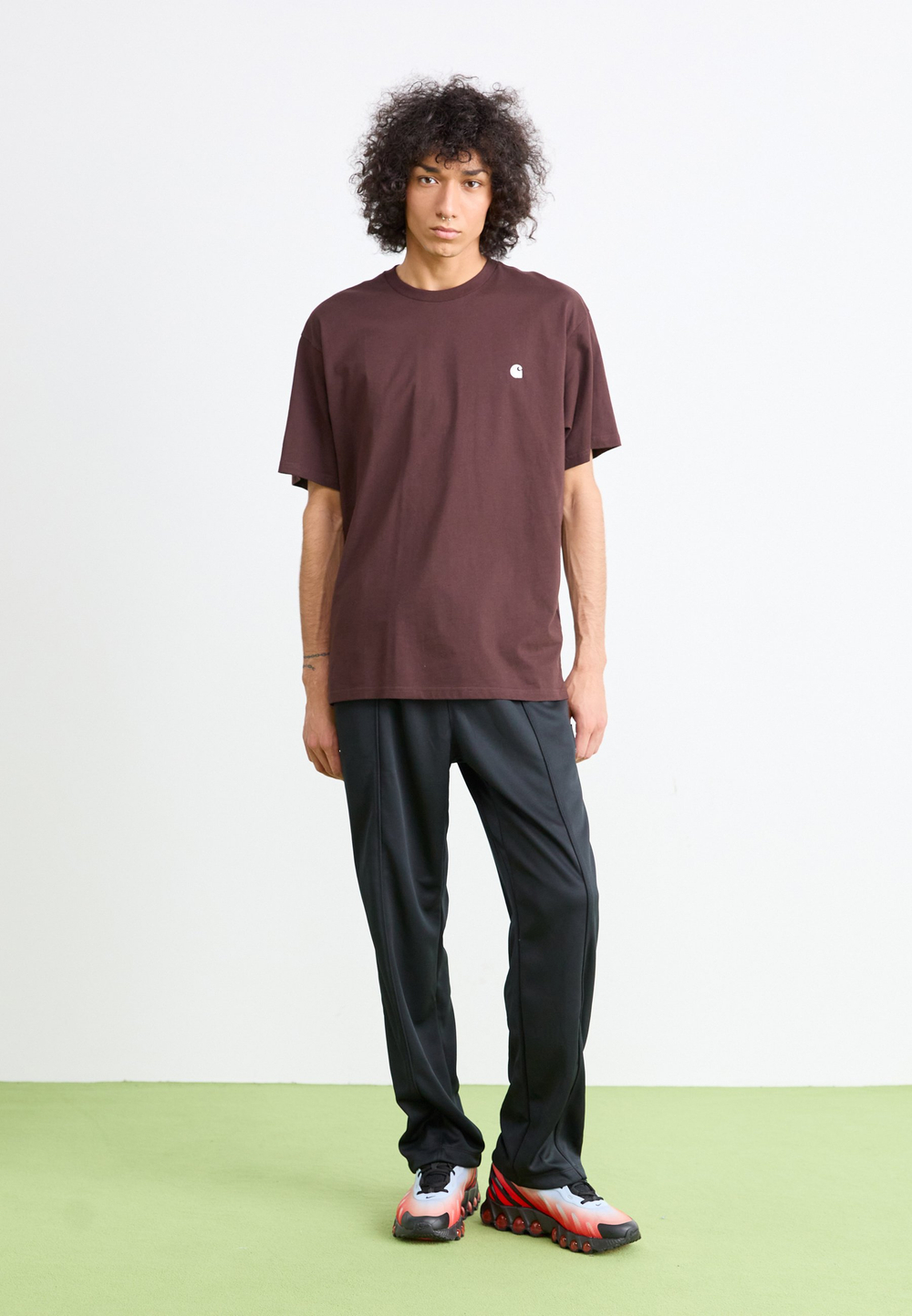 Carhartt WIP MADISON - Базовая футболка - Коричневый