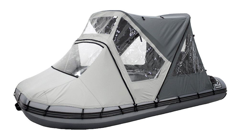 Тент трансформер комби для лодки Фрегат 370 Air F