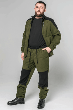 Флисовый костюм мужской комби