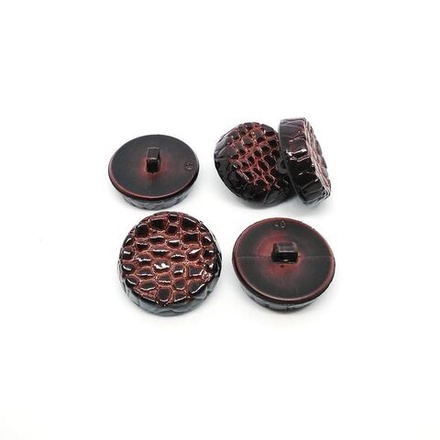 Т16 декор пришив элемент 25 мм цв.корич на ножке