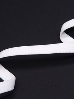 001 628/10 Резинка отделочная Lauma 10 мм, белый 001