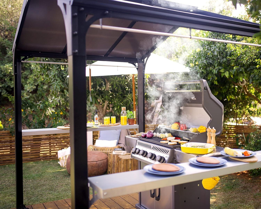 Мангальная беседка для гриля Palram BBQ Austin 2400 8 x 6 ft