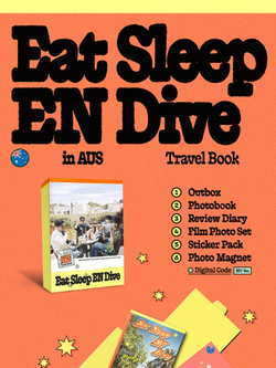 (ПРЕДЗАКАЗ) публикация ENHYPEN - Eat Sleep EN Dive in AUS TRAVEL BOOK