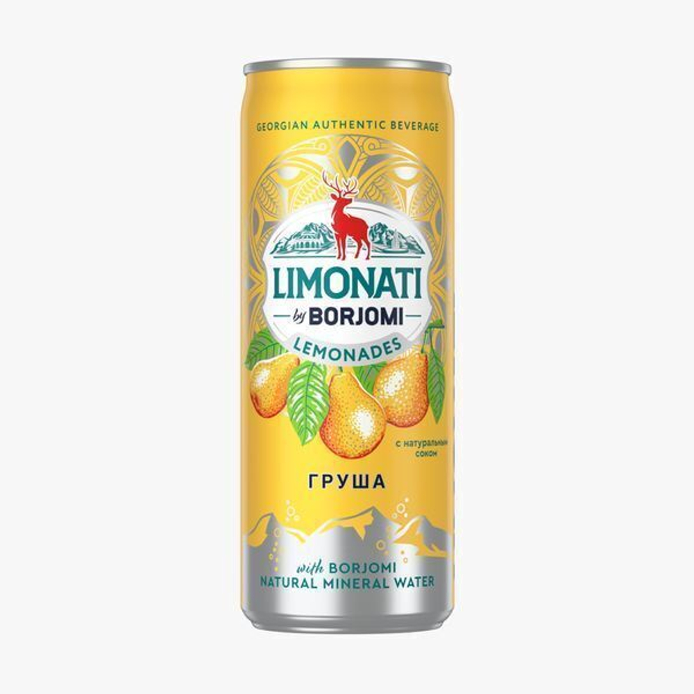 Limonati by Borjomi Pear 0.33 л.