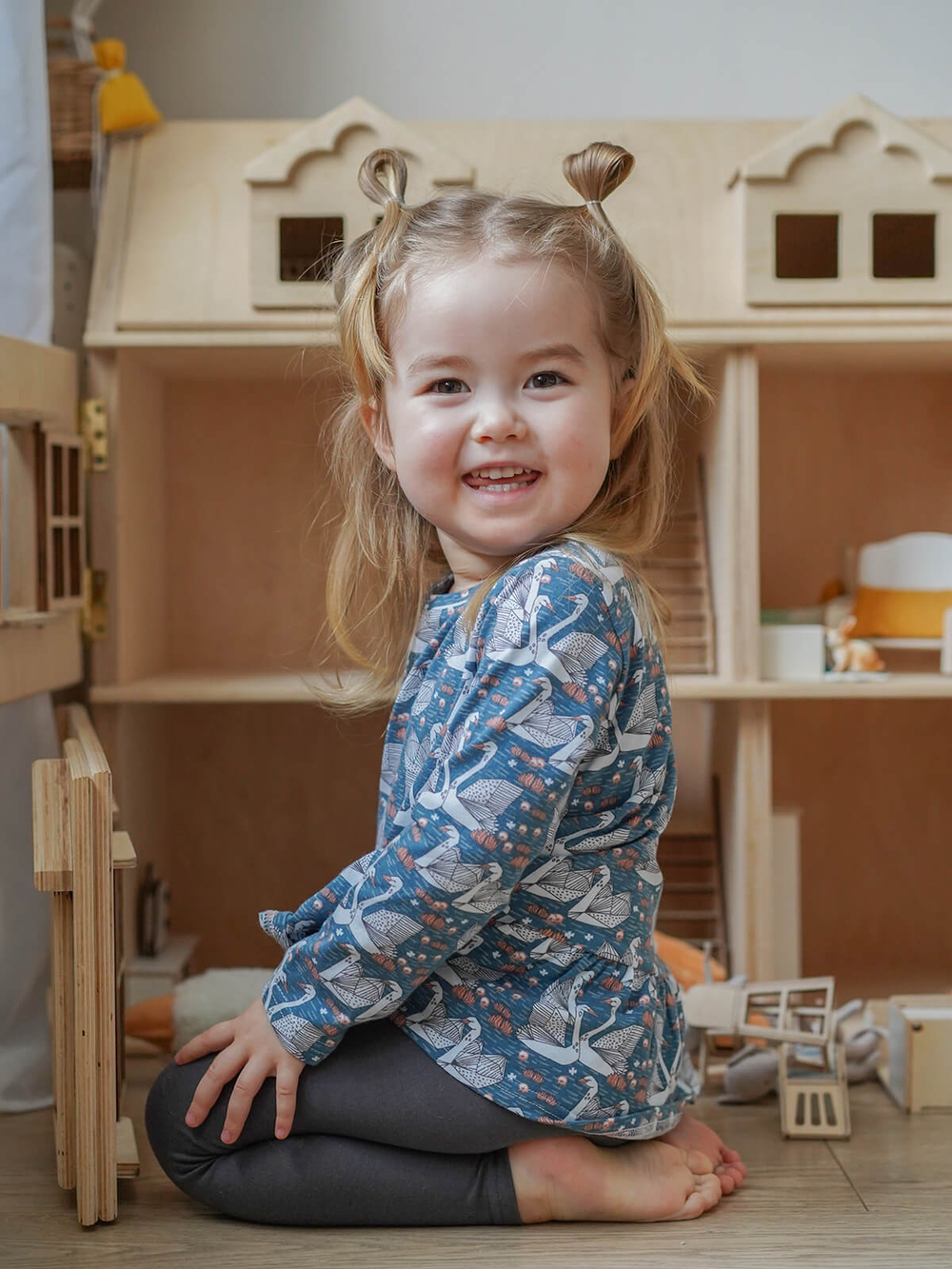 Туника Mjölk Лебеди