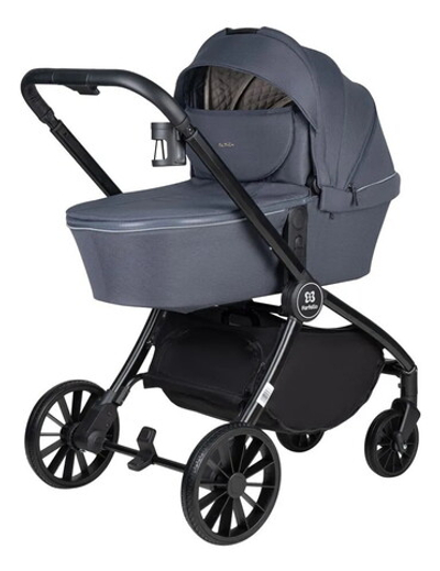 Детская коляска Farfello Baby Shell 3 в 1 2024 серый