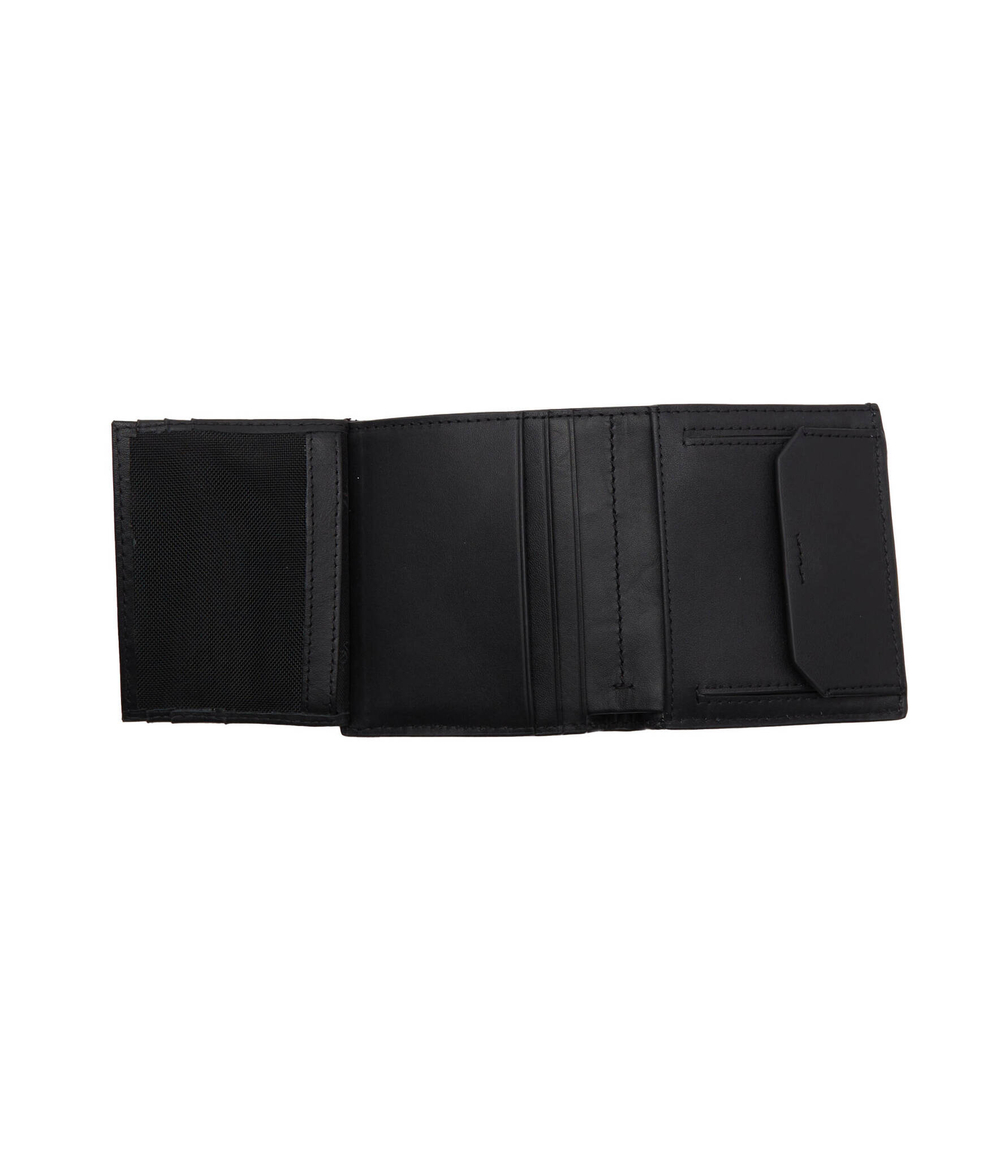 Кожаный кошелек MINIMALISM TRIFOLD 6CC W/COIN Calvin Klein - черный(K50K509624)