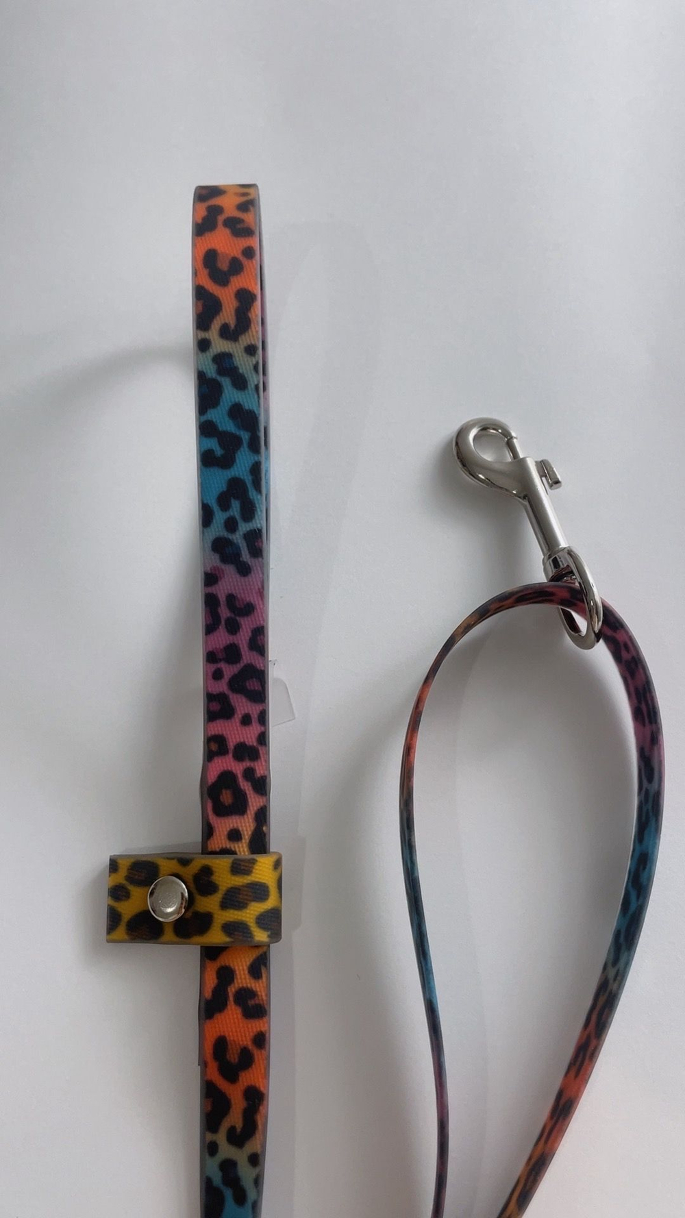 Ринговка груминга из биотана , ширина 15 мм, длина 50 см., зебра