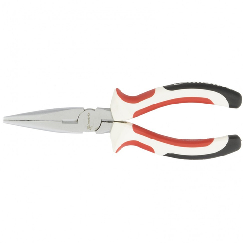 17188 Длинногубцы White Nickel, 160 мм, прямые, никелированн